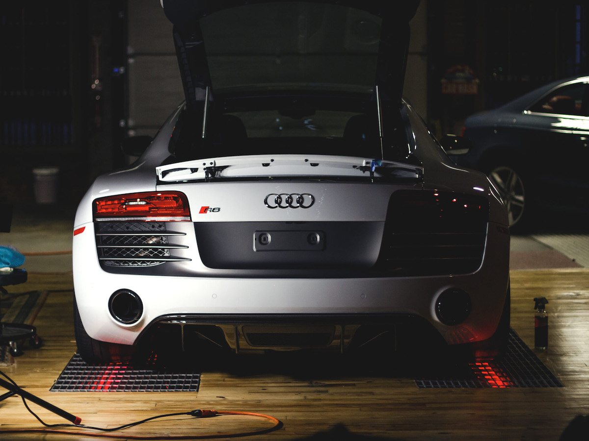 Audi R8 Stored by Urban Werks in Lancaster PA