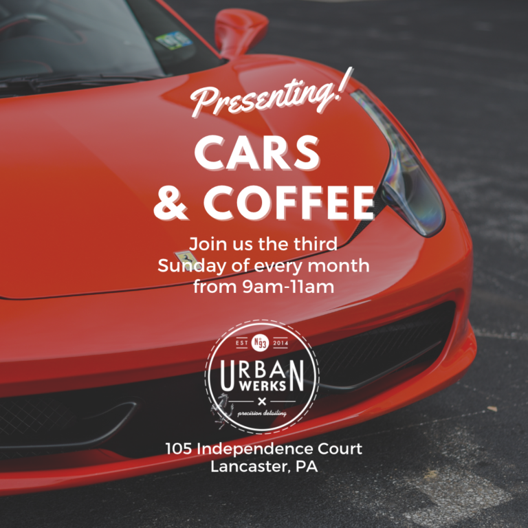 Cars and Coffee Urban Werks Lancaster, PA